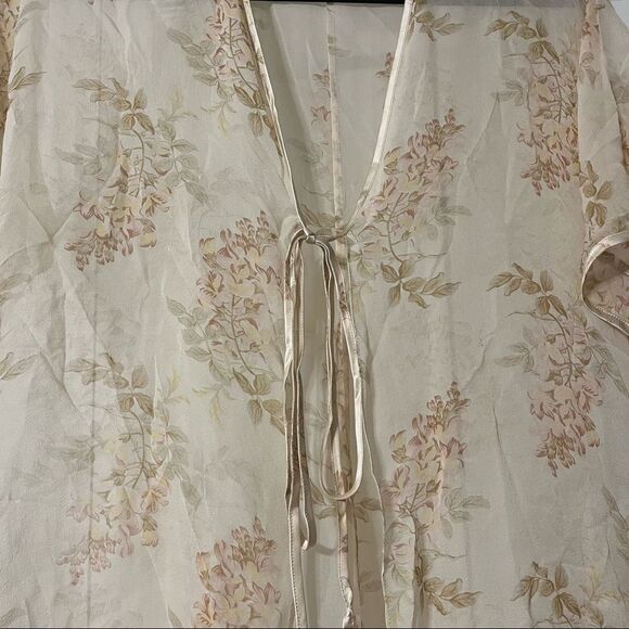 Christine Vancouver la petite coquette robe silk one size EUC VINTAGE - Picture 3 of 9